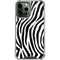 Zebra Print iPhone 13 Pro Max Clear Case